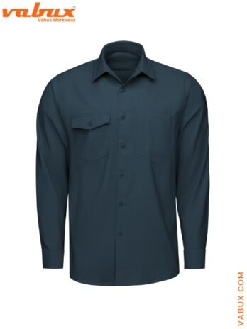 Mens Workwear Shirts – Long Sleeve Heavy Duty with Two Front Pockets