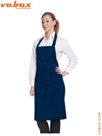 Cooking Aprons for Women – Simple Navy Blue Kitchen Apron